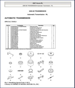 acura rl service manual, service manual,  rl