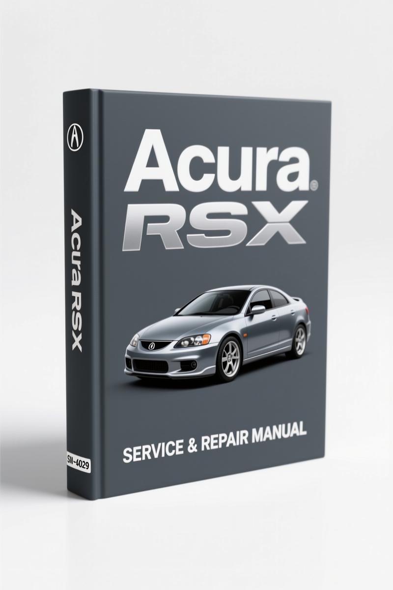 acura rsx service manual, acura service manual, acura rsx