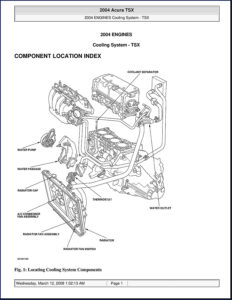2004 acura tsx service manual, acura service manual, acura acura