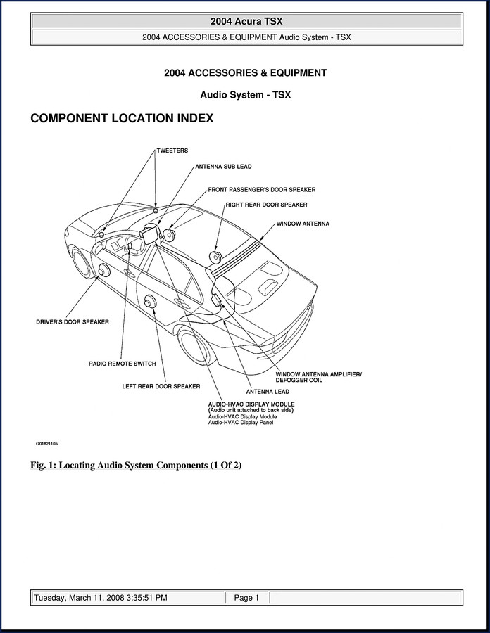 acura tsx 2004 service manual, acura service manual, acura tsx