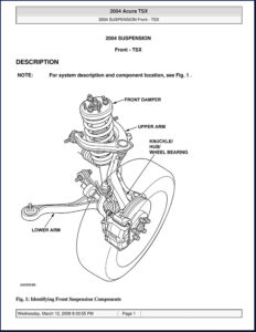 acura tsx 2004 service manual, acura service manual, acura tsx