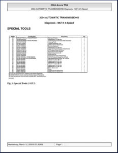 acura tsx 2004 service manual, acura service manual, acura tsx