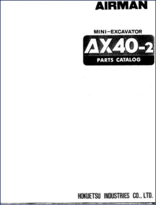 airman ax40, airman manual