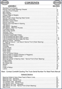 aisle master 15e, 20e 2015 parts catalog, aisle master parts catalog, aisle master master