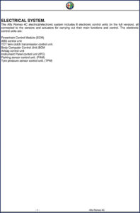 alfa romeo 4c technical manual, alfa romeo manual, alfa romeo romeo