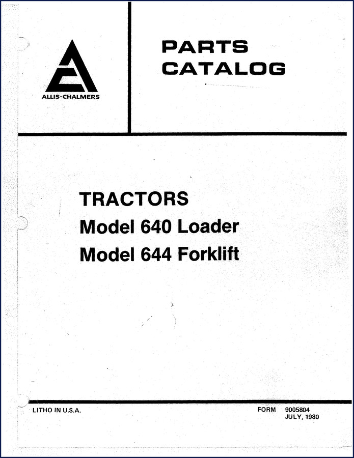 allis, allis-chalmers manual