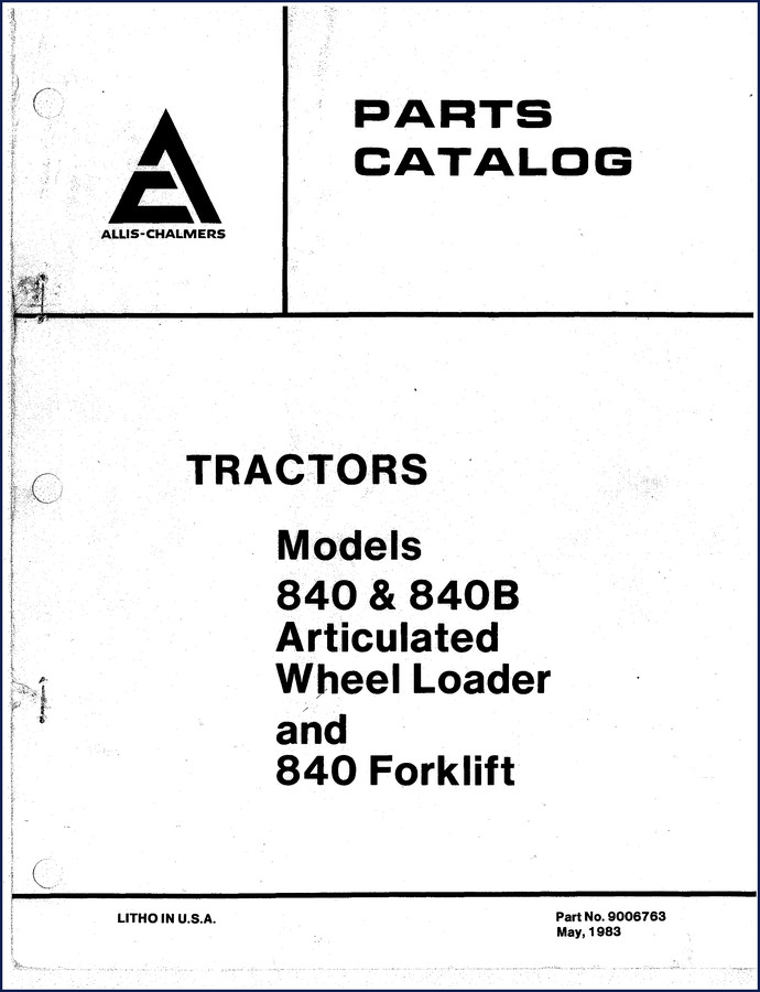 allis, allis-chalmers manual