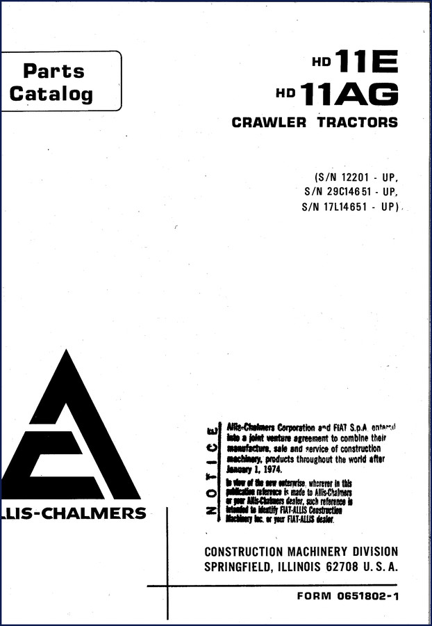 allis, allis-chalmers manual