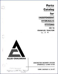 allis, allis-chalmers manual