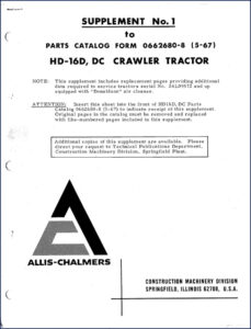 allis, allis-chalmers manual