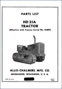 allis, allis-chalmers manual
