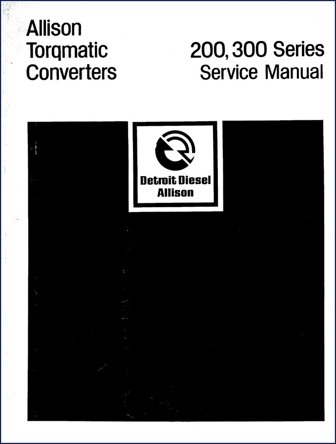allison tc 200 tc 300 tca 200 tco, allison service manual, allison tc