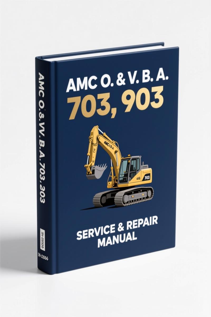 amc o. & v. b. a 703, 903, amc o. & v. b. a parts catalog, amc o. & v. b. a o.