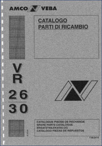amco veba vr 26, vr 30 1988 parts, amco veba parts catalog, amco veba veba