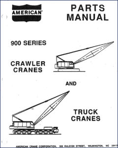 terex american 900 series, 999 parts catalog, terex american parts catalog, terex american american