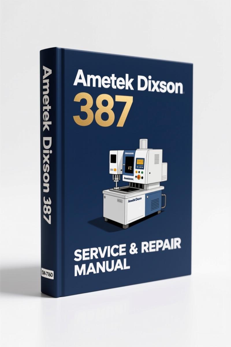ametek dixson 387 service manual, ametek dixson service manual, ametek dixson dixson