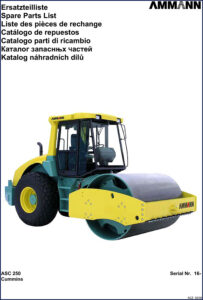 ammann asc 250 parts catalog, ammann parts catalog, ammann asc