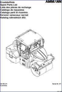 ammann av 85, ammann manual, ammann av