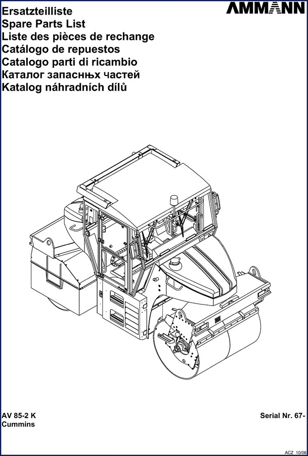 ammann av 85, ammann manual, ammann av