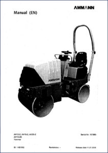 ammann av12, ammann manual