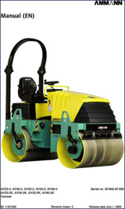 ammann av23, ammann manual