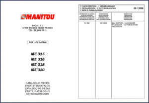 ancenis me 315, ancenis manual, ancenis me