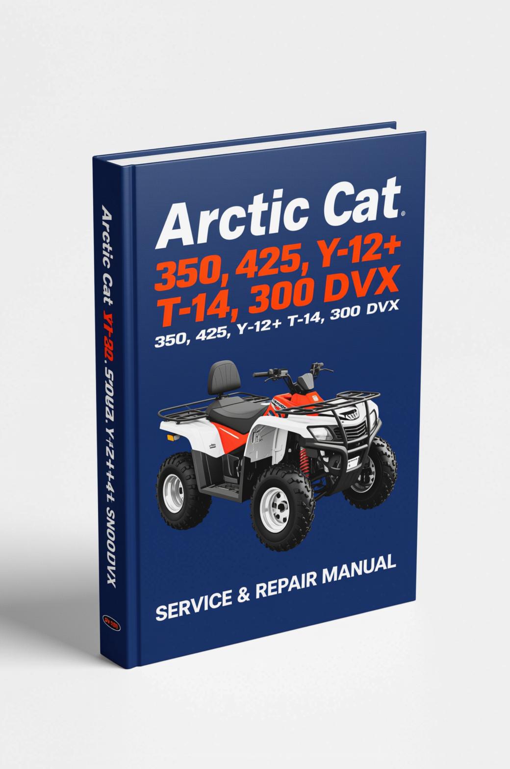 arctic cat 350, 425, y, arctic cat manual, arctic cat cat