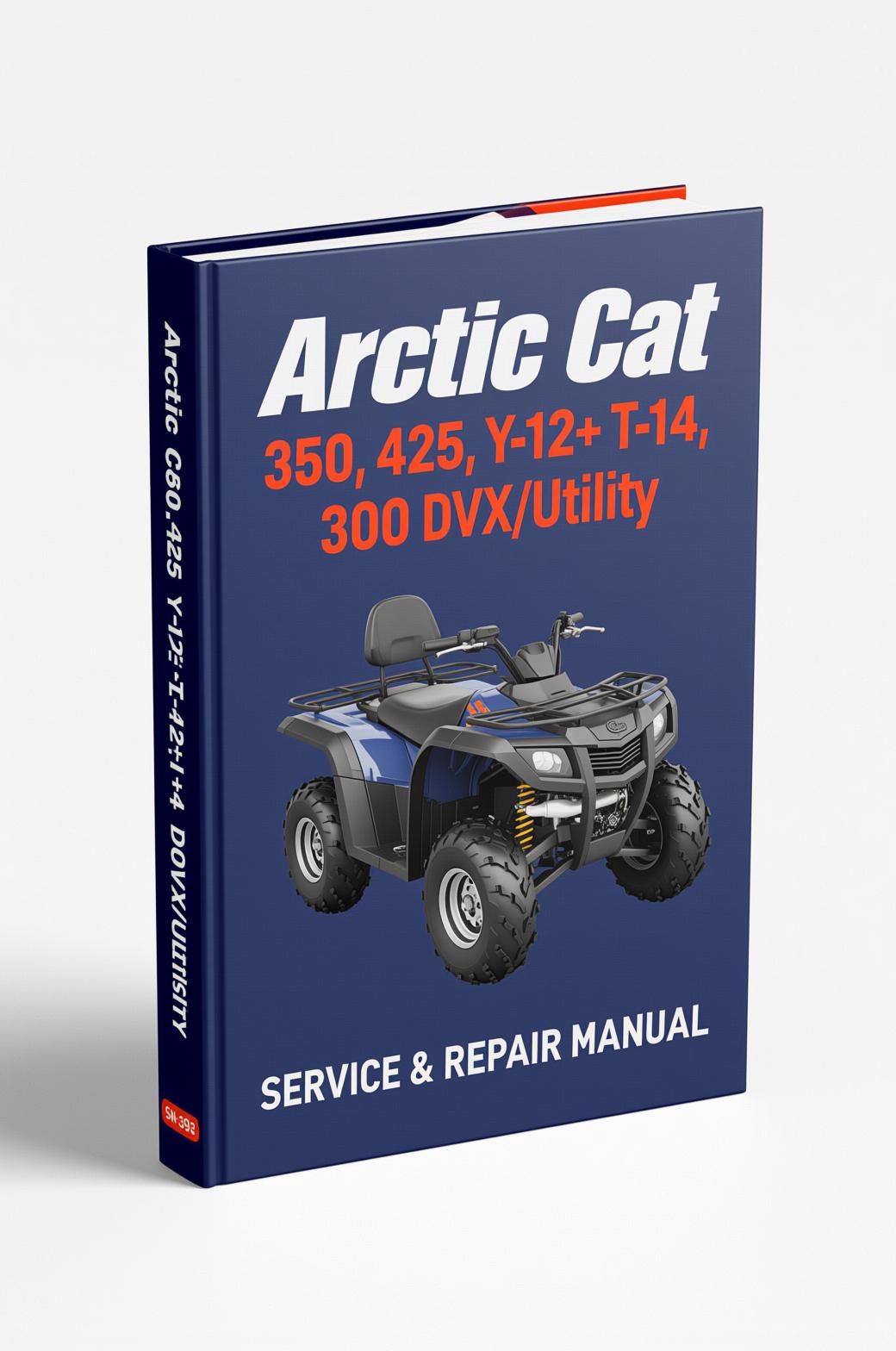 arctic cat 350 425 y, arctic cat manual, arctic cat cat