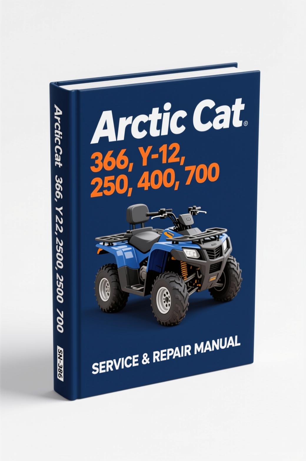 arctic cat 366 y, arctic cat manual, arctic cat cat