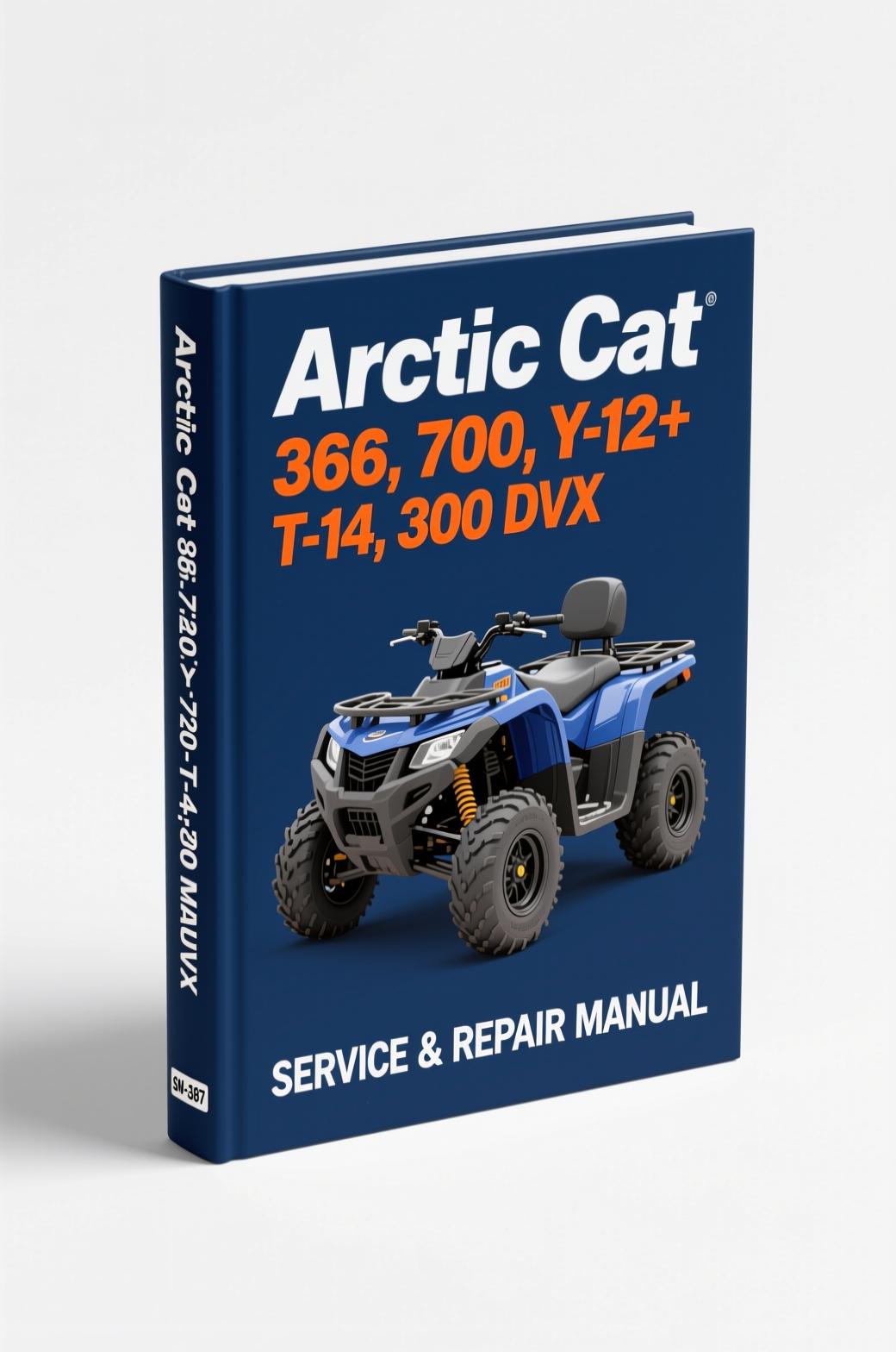 arctic cat 366, 700, y, arctic cat manual, arctic cat cat