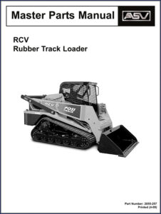 asv rcv 2009 parts catalog, asv parts catalog, asv rcv