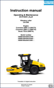 atlas copco ca1500 2015 user manual, atlas copco manual, atlas copco copco