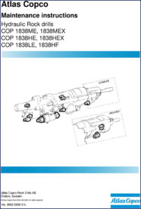 cop 1838me/mex/he/hex/le 2009 service manual, atlas copco service manual, atlas copco 1838me/mex/he/hex/le