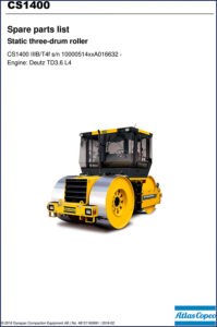 atlas copco cs1400 cs1400 iiib 2016 parts catalog, atlas copco parts catalog, atlas copco copco