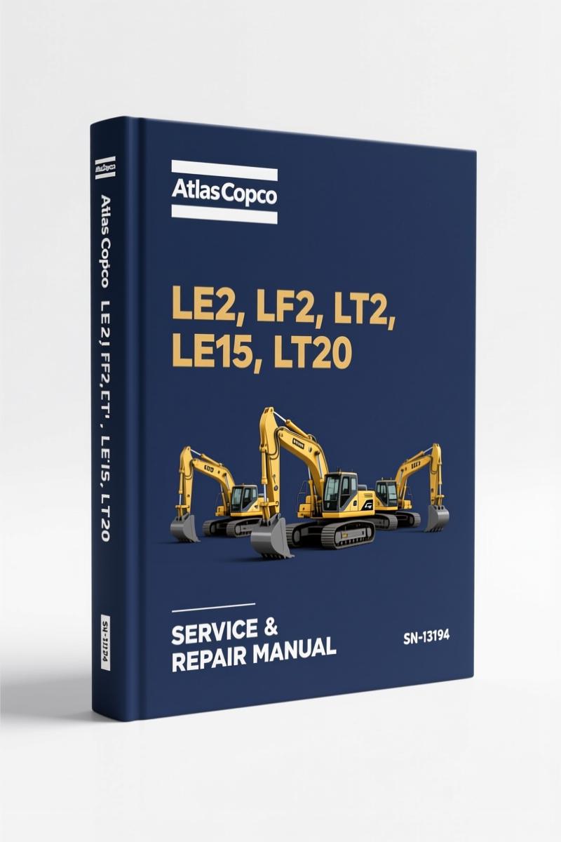atlas copco le2, lf2, lt2, le15, lt20 2004, atlas copco parts catalog, atlas copco copco