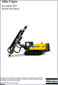 atlas copco powerroc d55 2011 technical manual, atlas copco manual, atlas copco copco