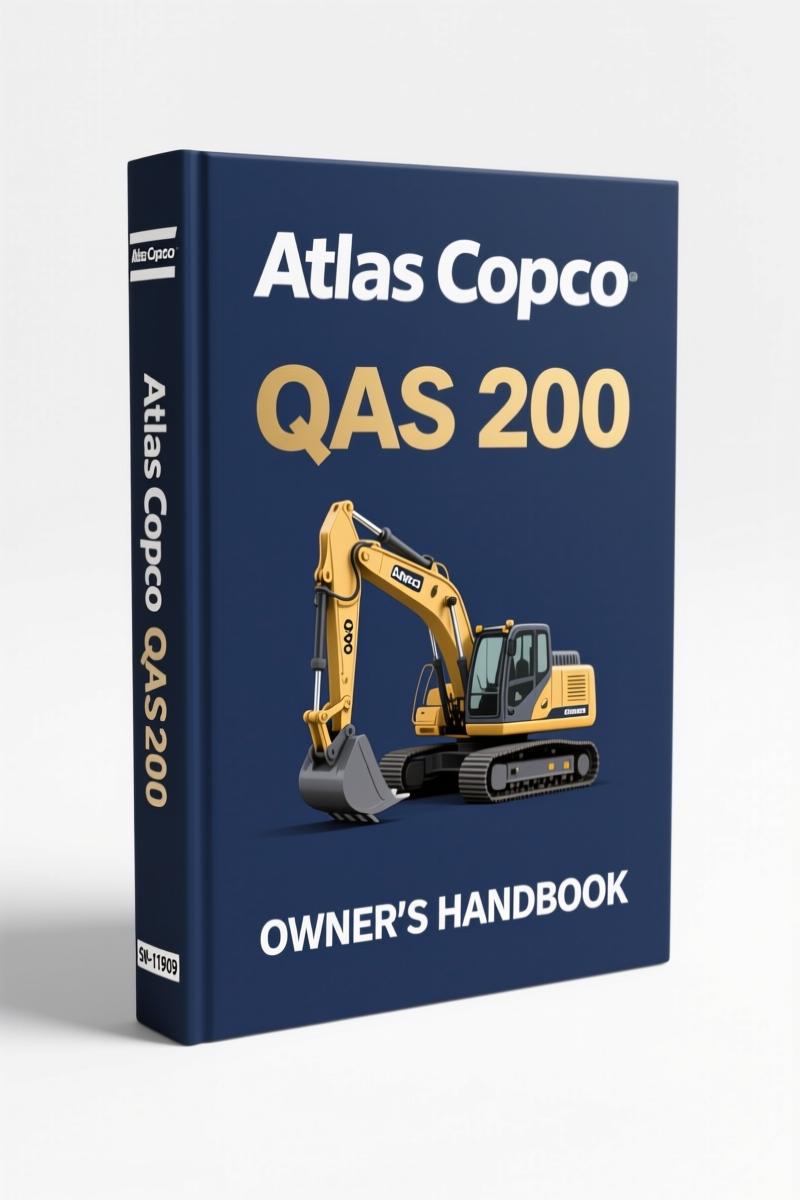 atlas copco qas 200 2010 operators manual, atlas copco manual, atlas copco copco