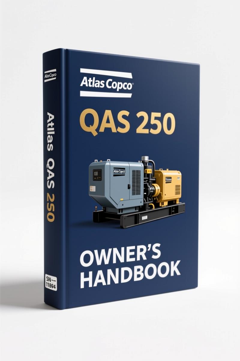 atlas copco qas 250 2010 operators manual, atlas copco manual, atlas copco copco