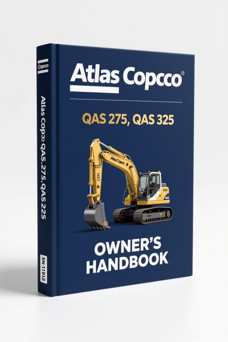 atlas copco qas 275, qas 325 2010 operators, atlas copco manual, atlas copco copco