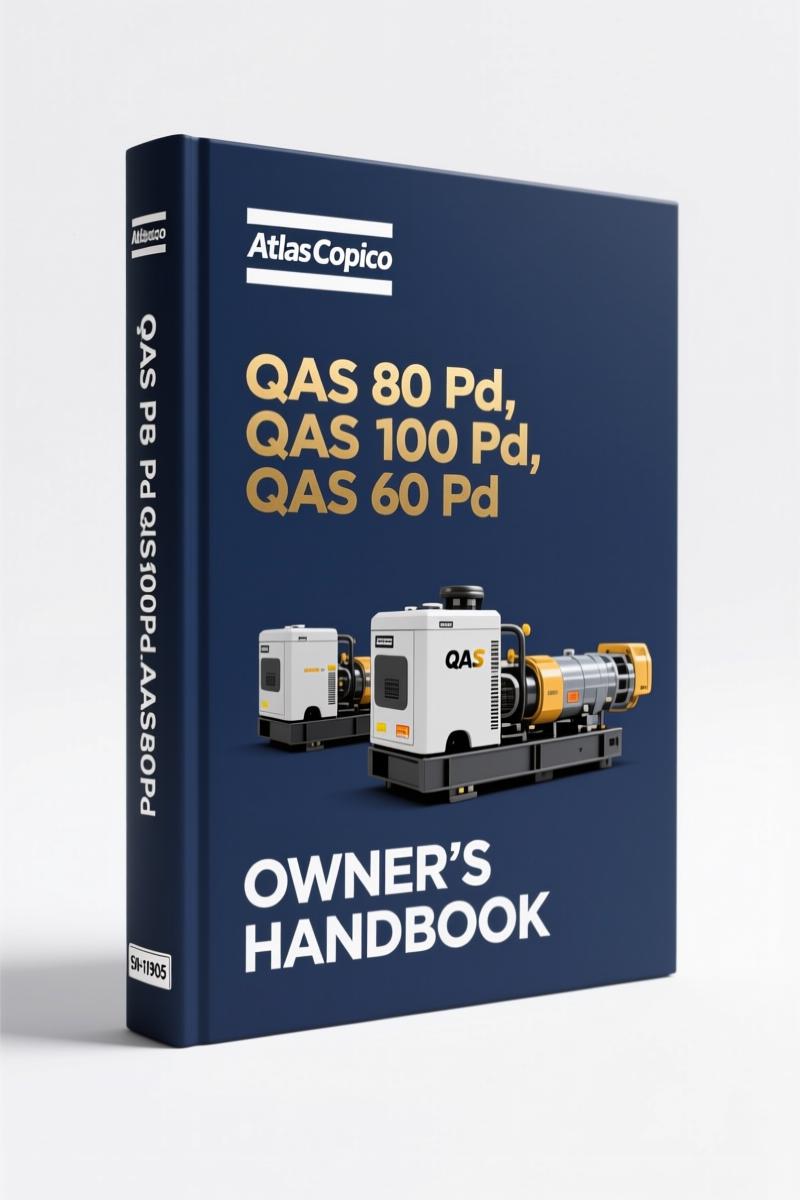 atlas copco qas 80 pd, qas 100 pd,, atlas copco manual, atlas copco copco