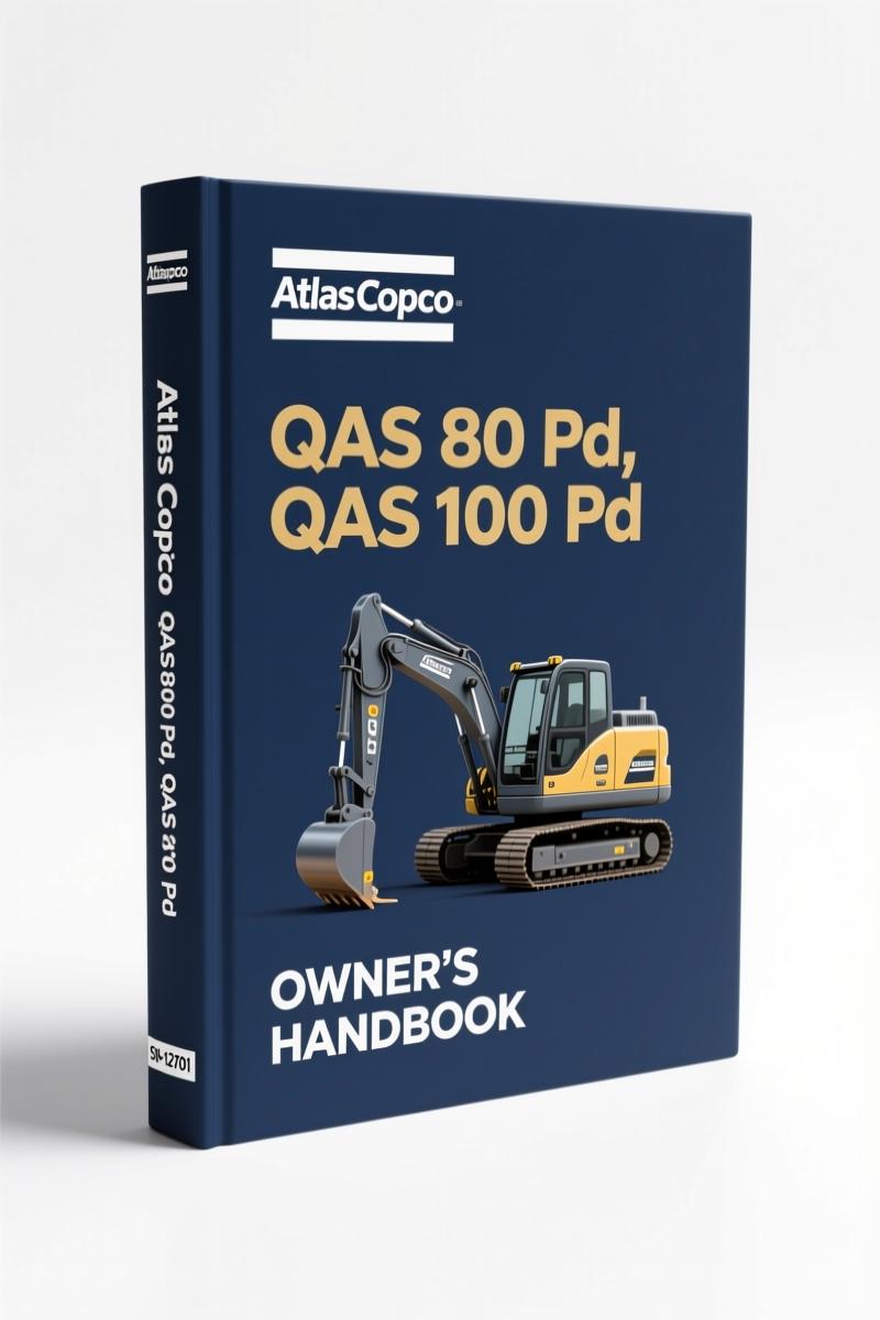 official atlas copco qas 80 pd, qas 100, atlas copco manual, atlas copco atlas