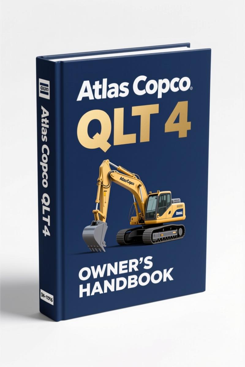 Atlas Copco QLT 4 2010 Operators Manual – factory specifications and parts list cover page