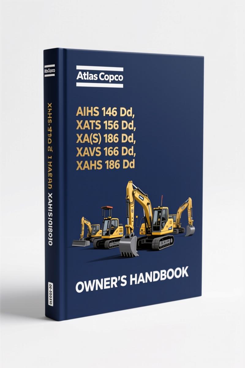 atlas copco xahs 146 dd 2006 operators manual, atlas copco manual, atlas copco copco