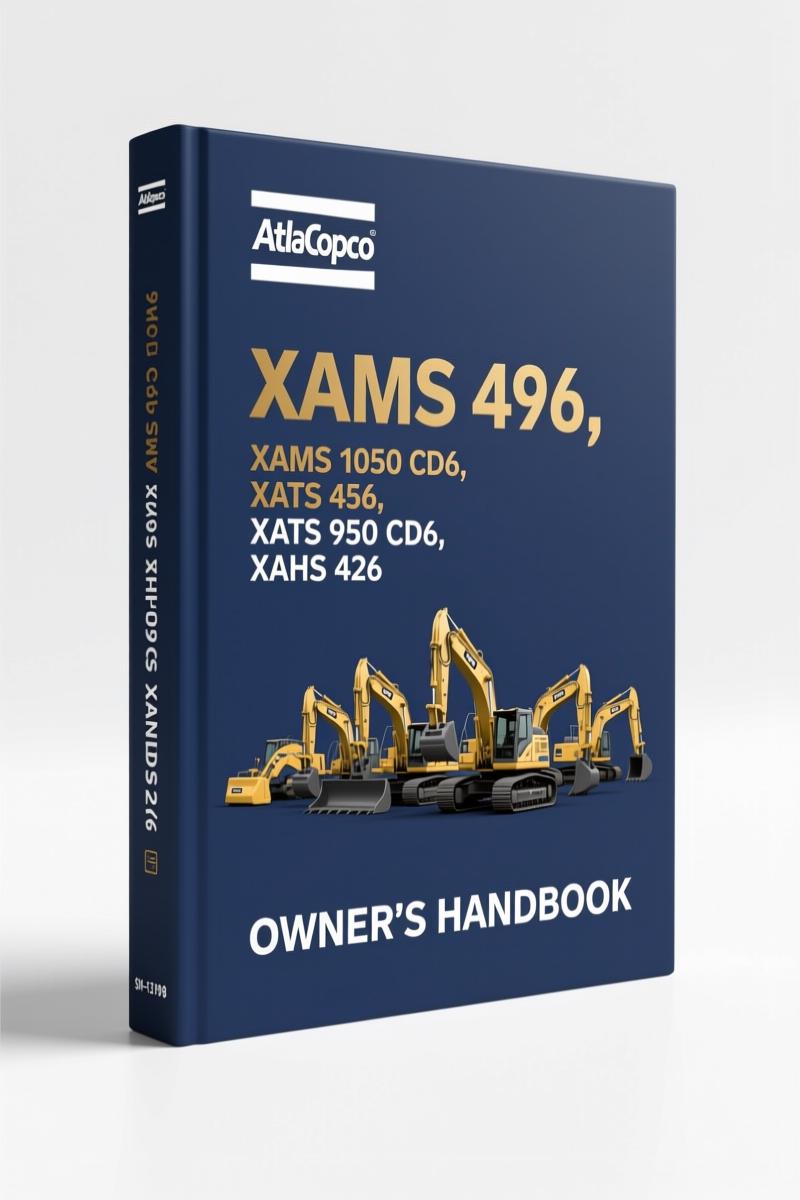 atlas copco xams 496, xams 1050 cd6, xats, atlas copco manual, atlas copco copco