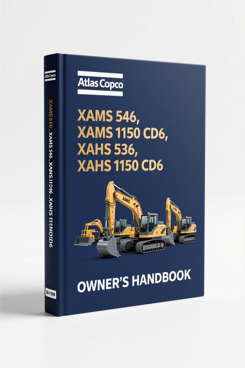 atlas copco xams 546, xams 1150 cd6, xahs, atlas copco manual, atlas copco copco