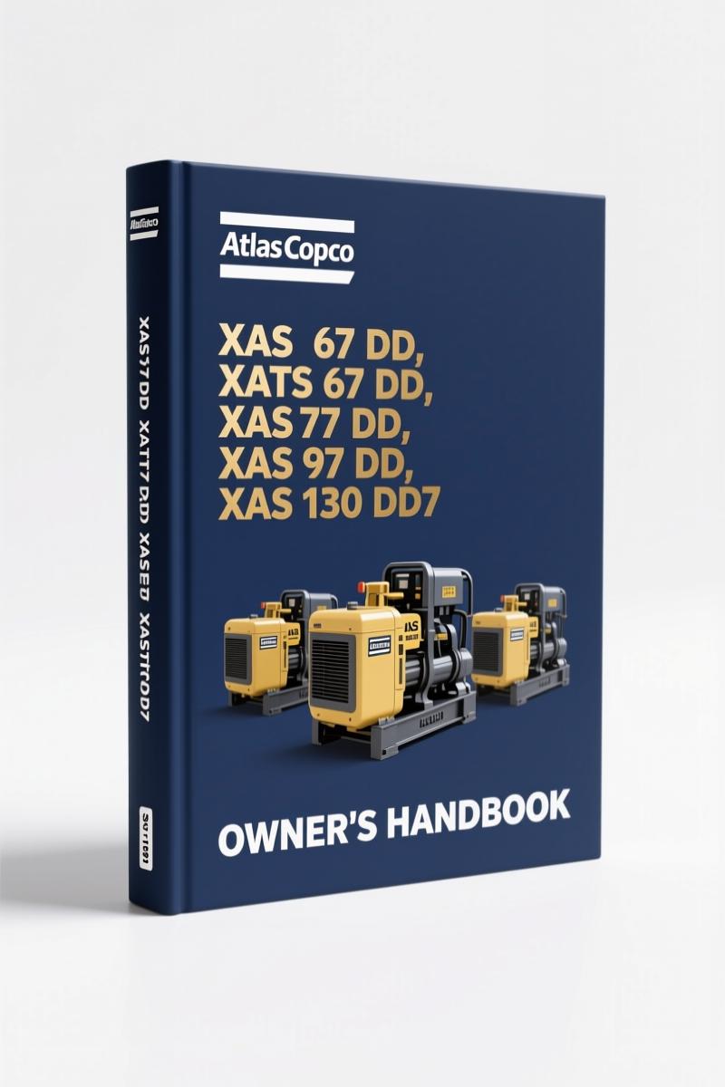 atlas copco xas 67 dd, xats 67 dd,, atlas copco manual, atlas copco copco