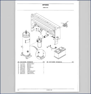 atlas copco xas 67 options parts catalog oem, atlas copco parts catalog, atlas copco copco