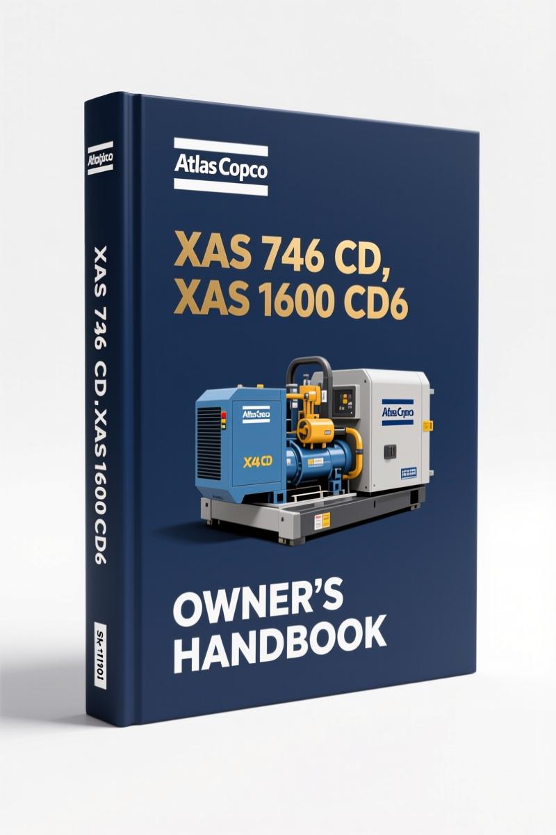 atlas copco xas 746 cd, xas 1600 cd6, atlas copco manual, atlas copco copco