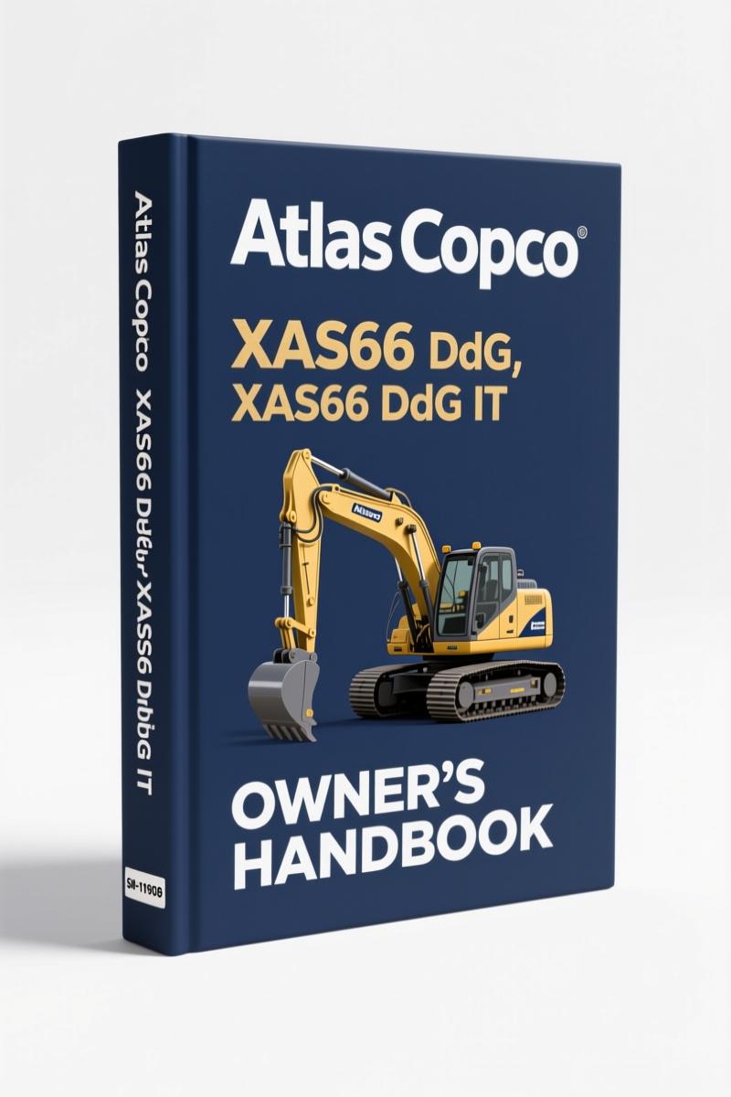 atlas copco xas66 ddg 1999 operators manual, atlas copco manual, atlas copco copco