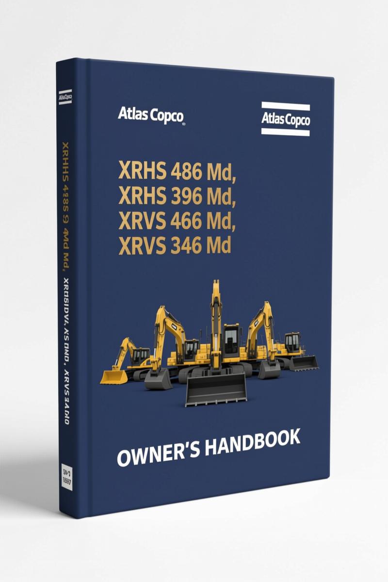 atlas copco xrhs 486 md, xrhs 396 md,, atlas copco manual, atlas copco copco